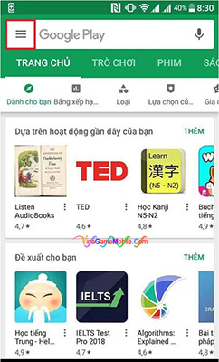 Hướng dẫn nạp thẻ Luyện Yêu Ký Mobile 02