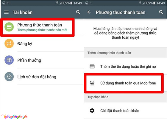 Hướng dẫn nạp thẻ Luyện Yêu Ký Mobile 05