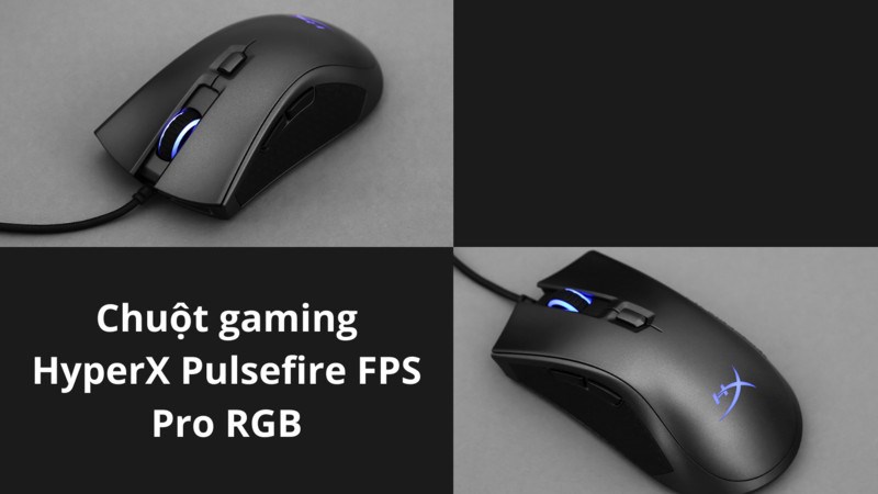 Chuột chơi game HyperX Pulsefire FPS Pro RGB Đen